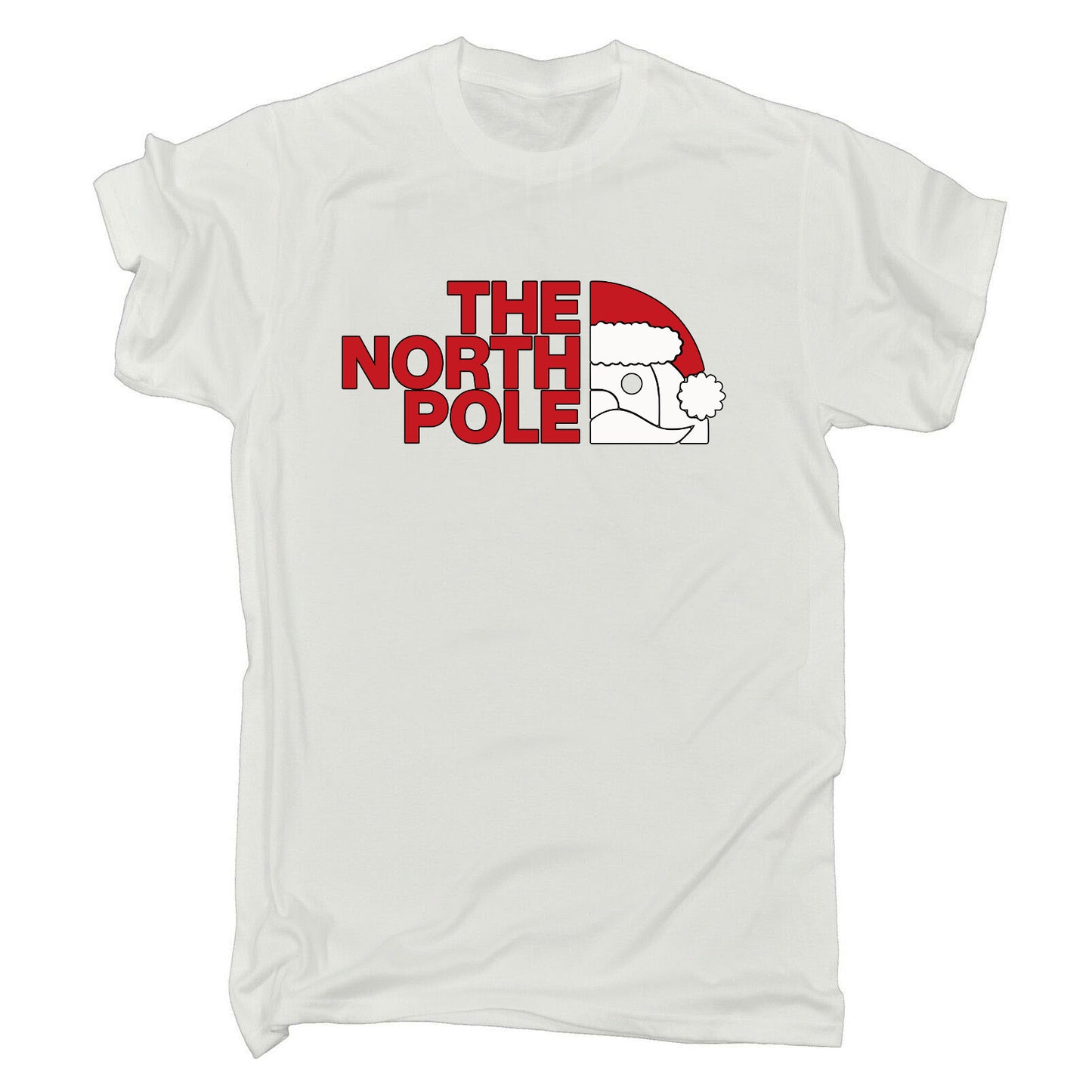 The North Pole Christmas Xmas Santa - Mens Funny T-Shirt Tshirts