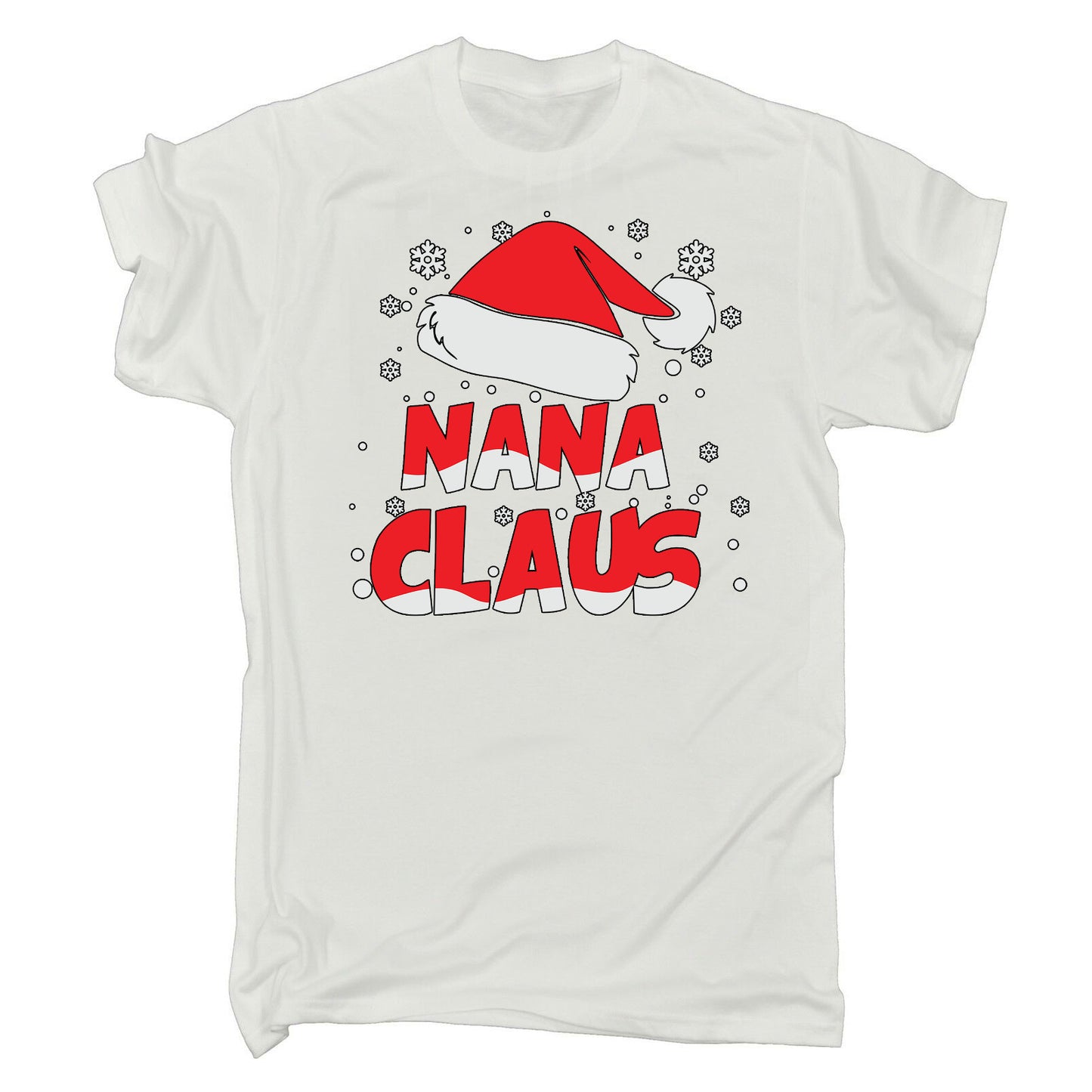 Nana Claus Christmas Xmas - Mens Funny T-Shirt Tshirts