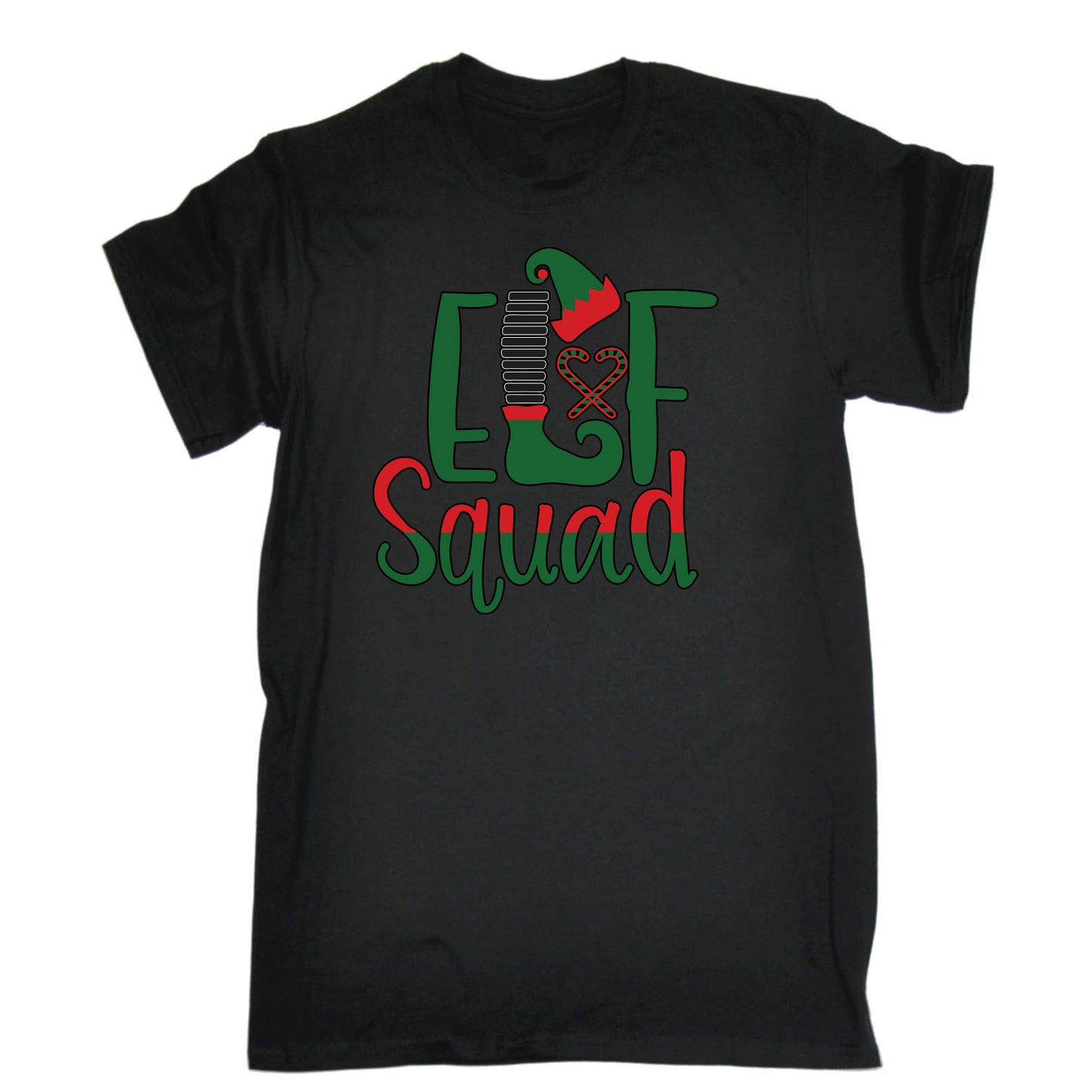 Christmas Elf Squad - Mens Funny T-Shirt Tshirts