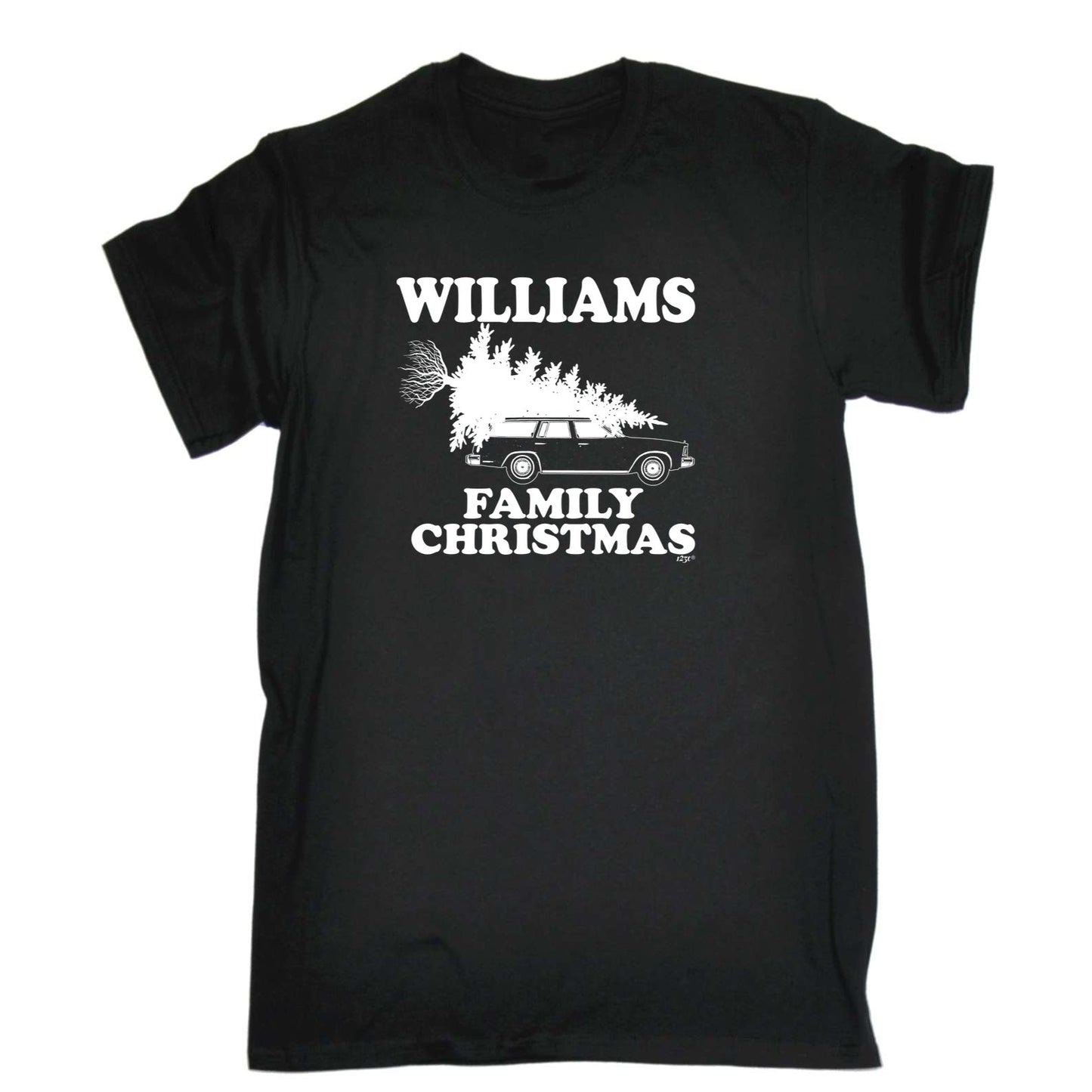Family Christmas Williams - Mens Xmas Novelty T-Shirt / T Shirt