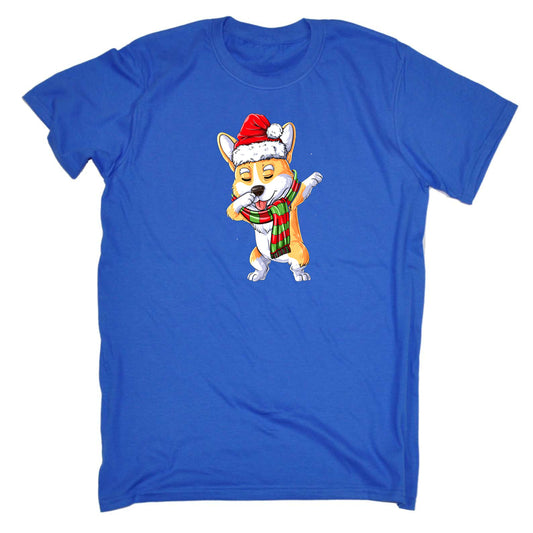 Corgi Dance Christmas Xmas - Mens Funny T-Shirt Tshirts