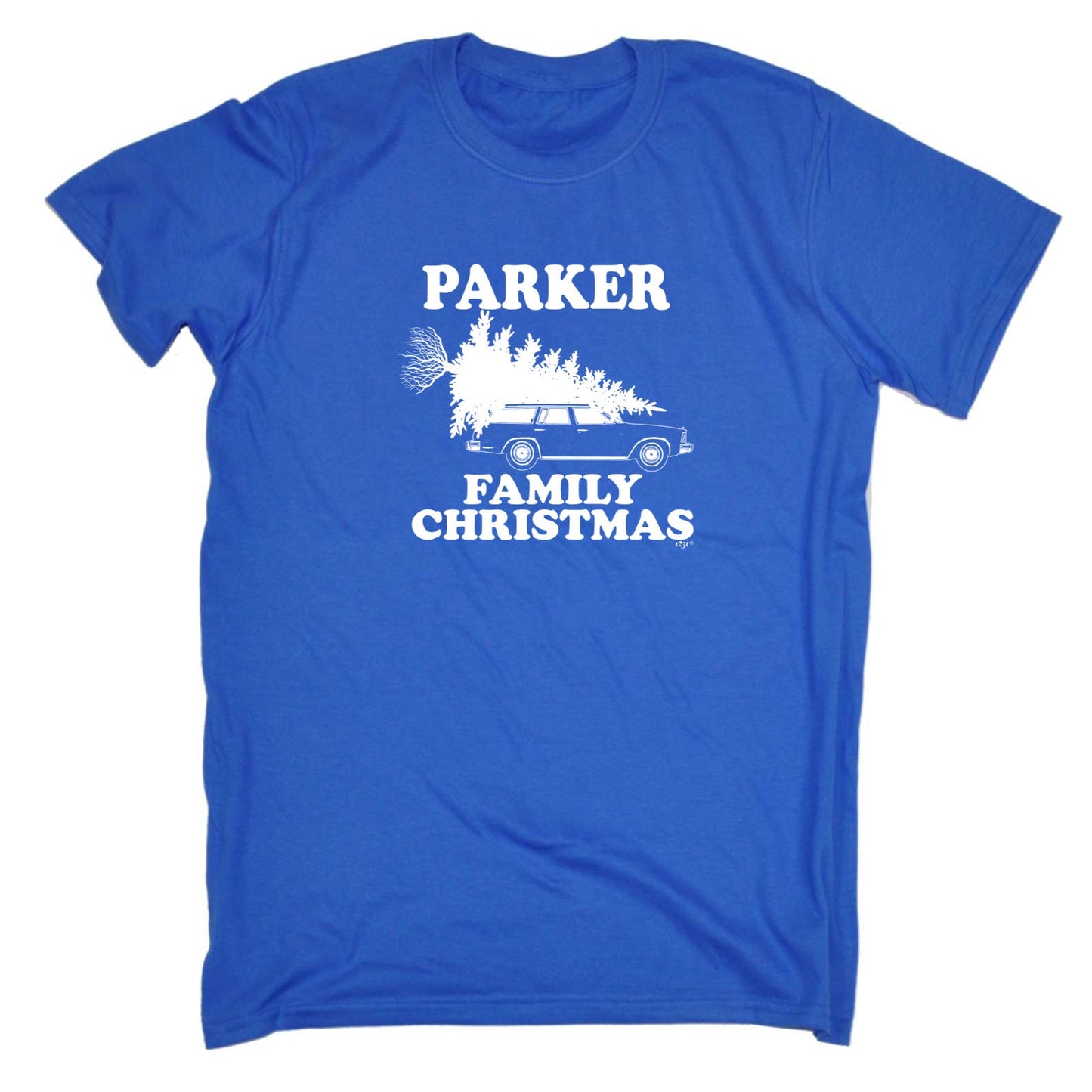 Family Christmas Parker - Mens Xmas Novelty T-Shirt / T Shirt
