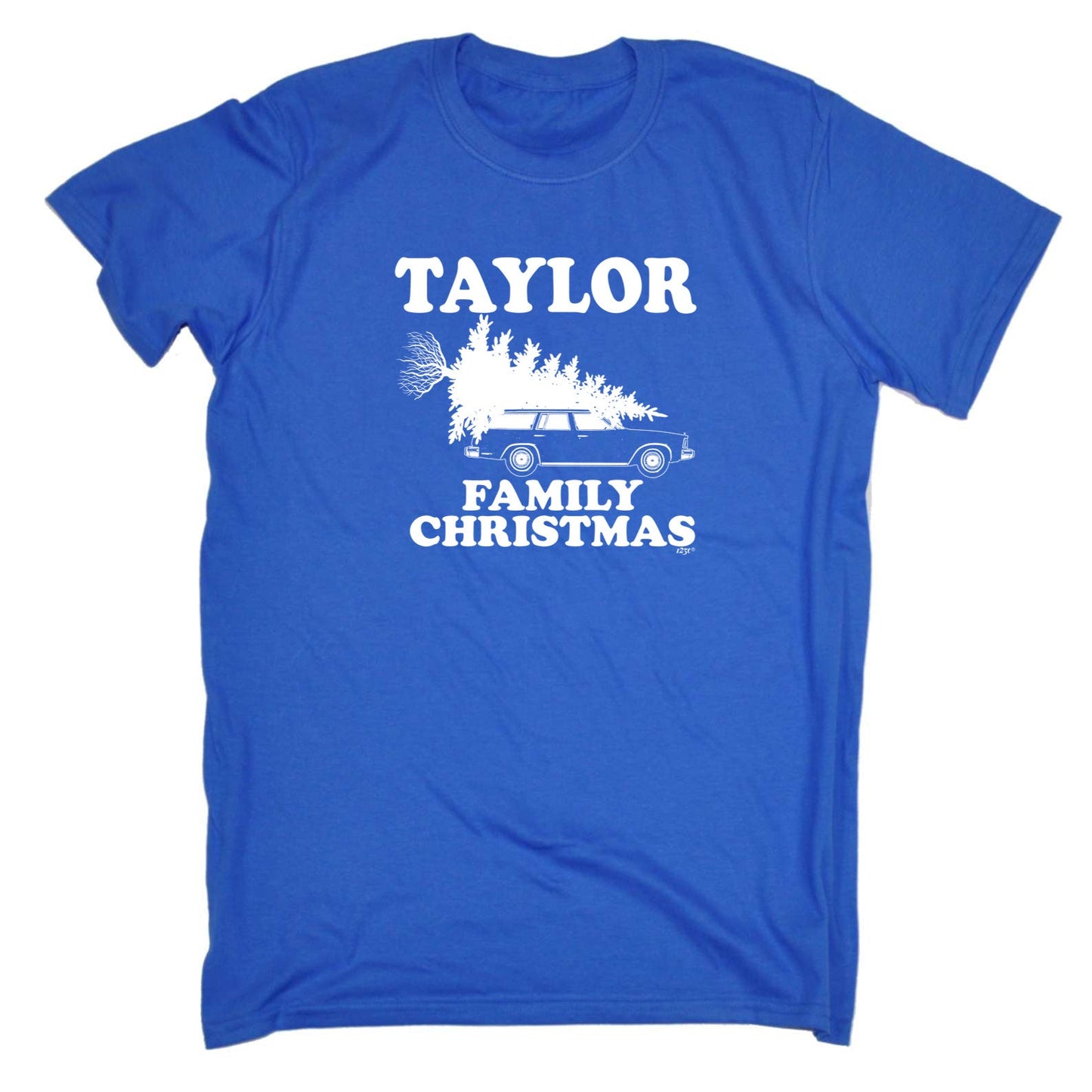 Family Christmas Taylor - Mens Xmas Novelty T-Shirt / T Shirt