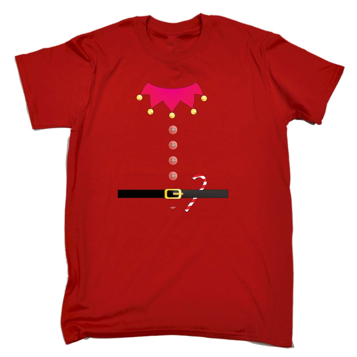 Elf Costume Christmas - Mens Xmas Novelty T-Shirt / T Shirt
