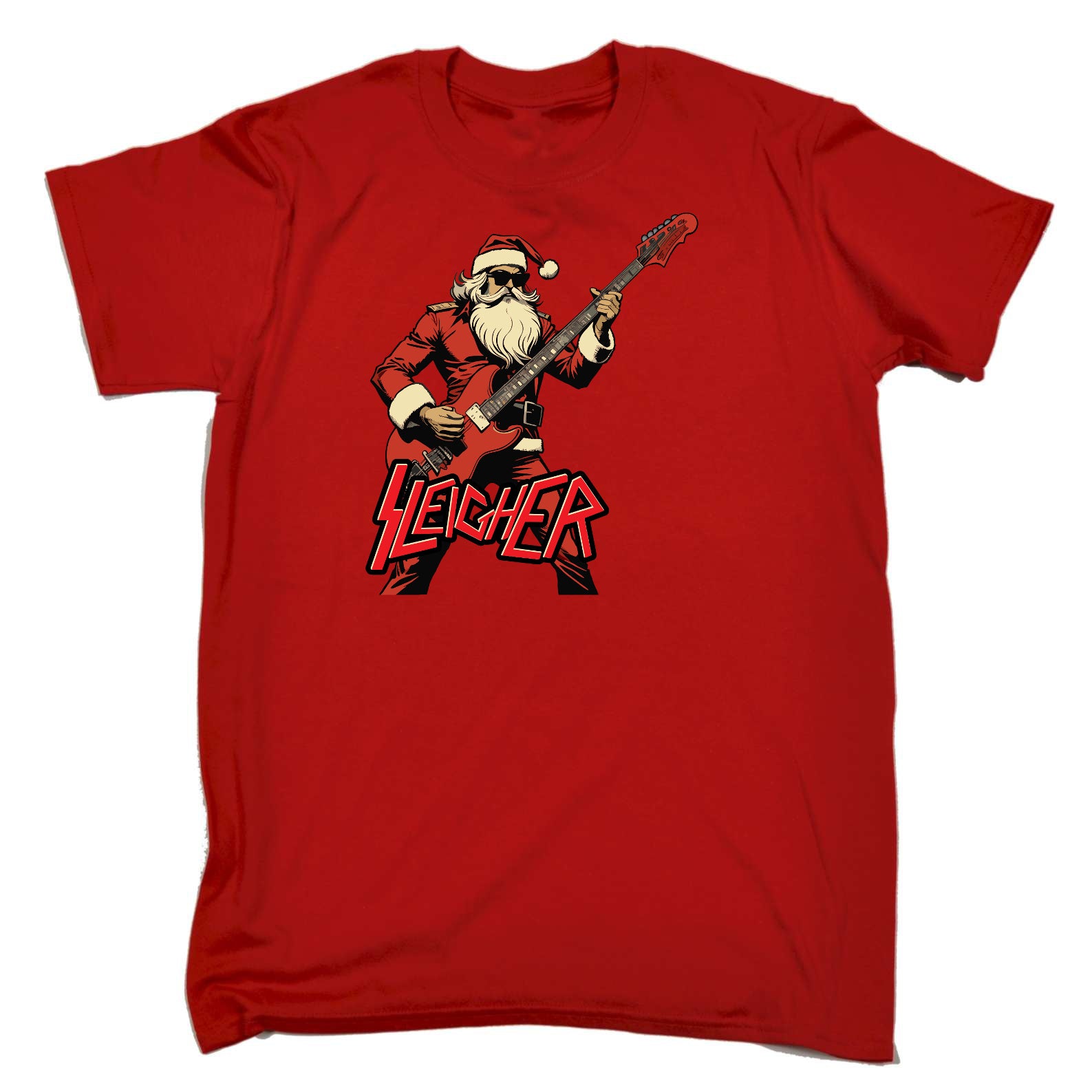 Christmas Sleigher - Mens Funny T-Shirt Tshirts