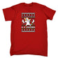 Xmas All I Want For Christmas Unicorn Dab Dabbing - Mens Funny T-Shirt Tshirts