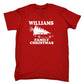 Family Christmas Williams - Mens Xmas Novelty T-Shirt / T Shirt