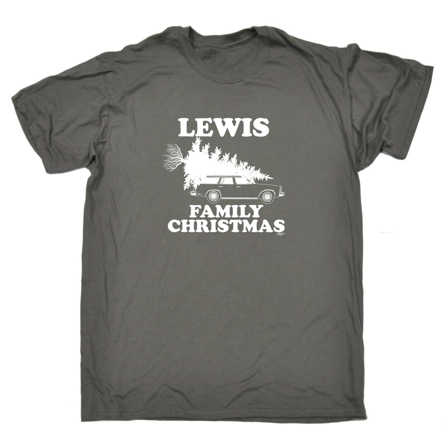 Family Christmas Lewis - Mens Xmas Novelty T-Shirt / T Shirt