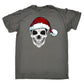 Santa Skull Christmas Xmas - Mens Funny T-Shirt Tshirts