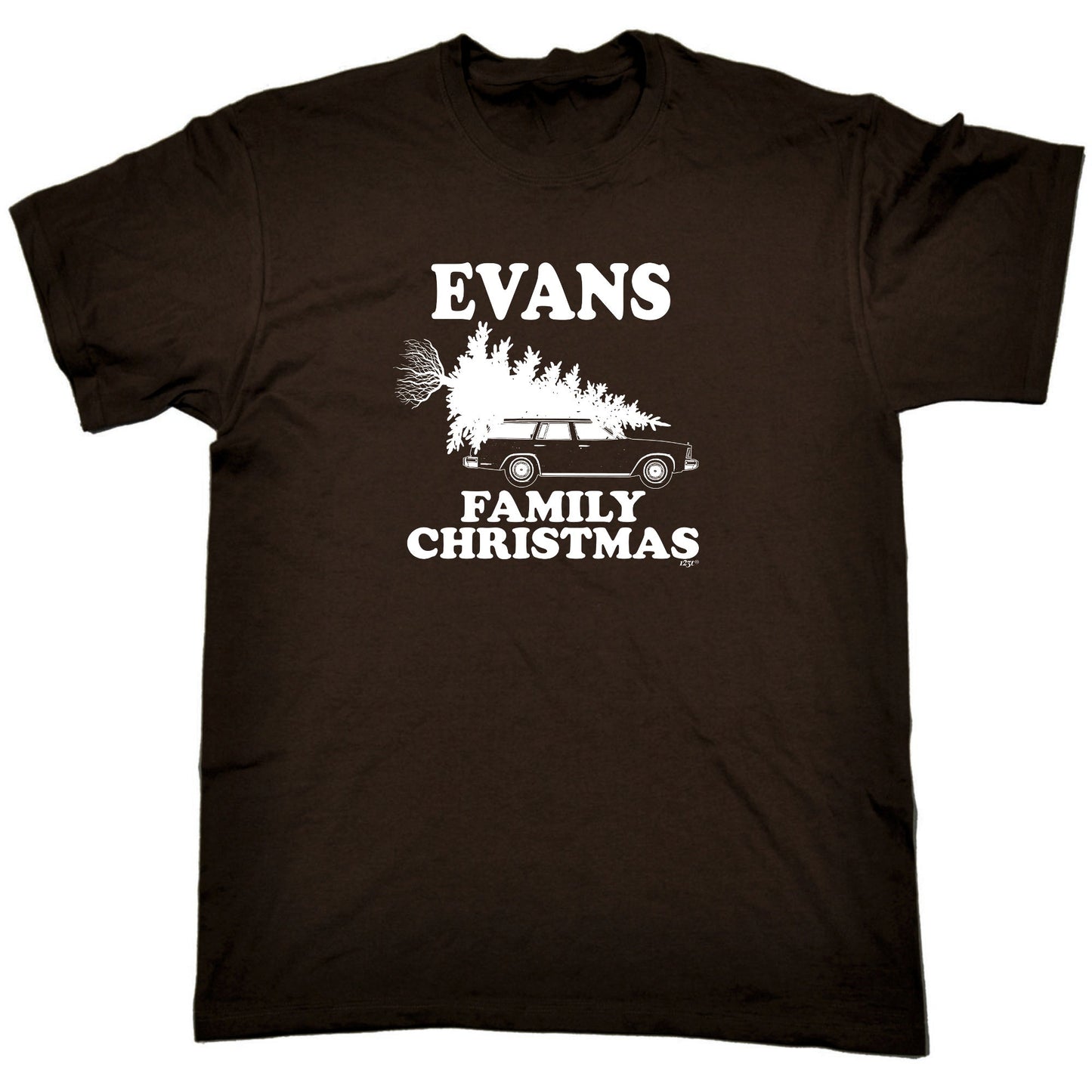 Family Christmas Evans - Mens Xmas Novelty T-Shirt / T Shirt