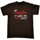 Santa It Was My Cats Fault Christmas - Mens Funny T-Shirt Tshirts