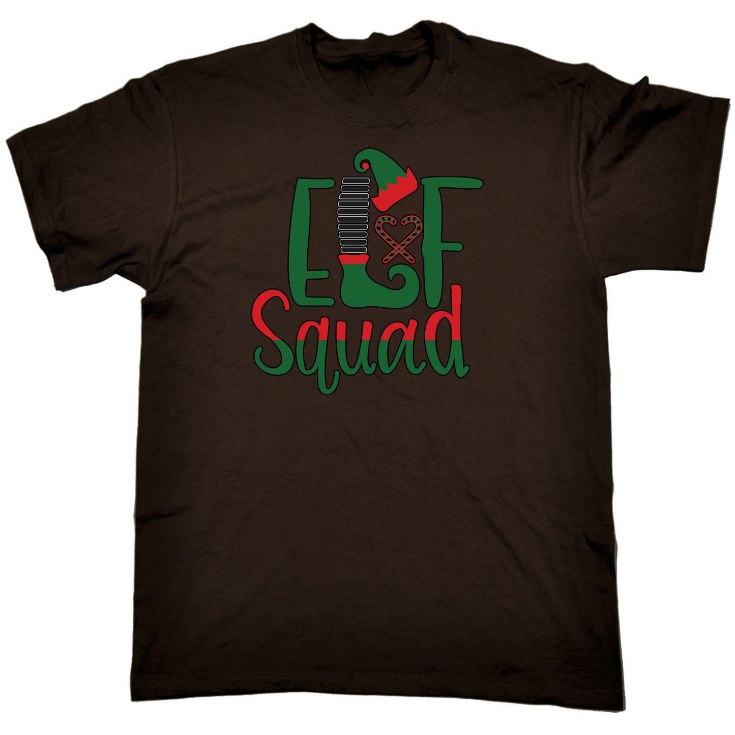 Christmas Elf Squad - Mens Funny T-Shirt Tshirts T Shirt
