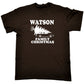 Family Christmas Watson - Mens Xmas Novelty T-Shirt / T Shirt