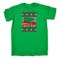Fire Fighter Engine Christmas Xmas - Mens Funny T-Shirt Tshirts T Shirt