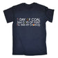 1 Day Of Coal Christmas - Mens Funny T-Shirt Tshirts