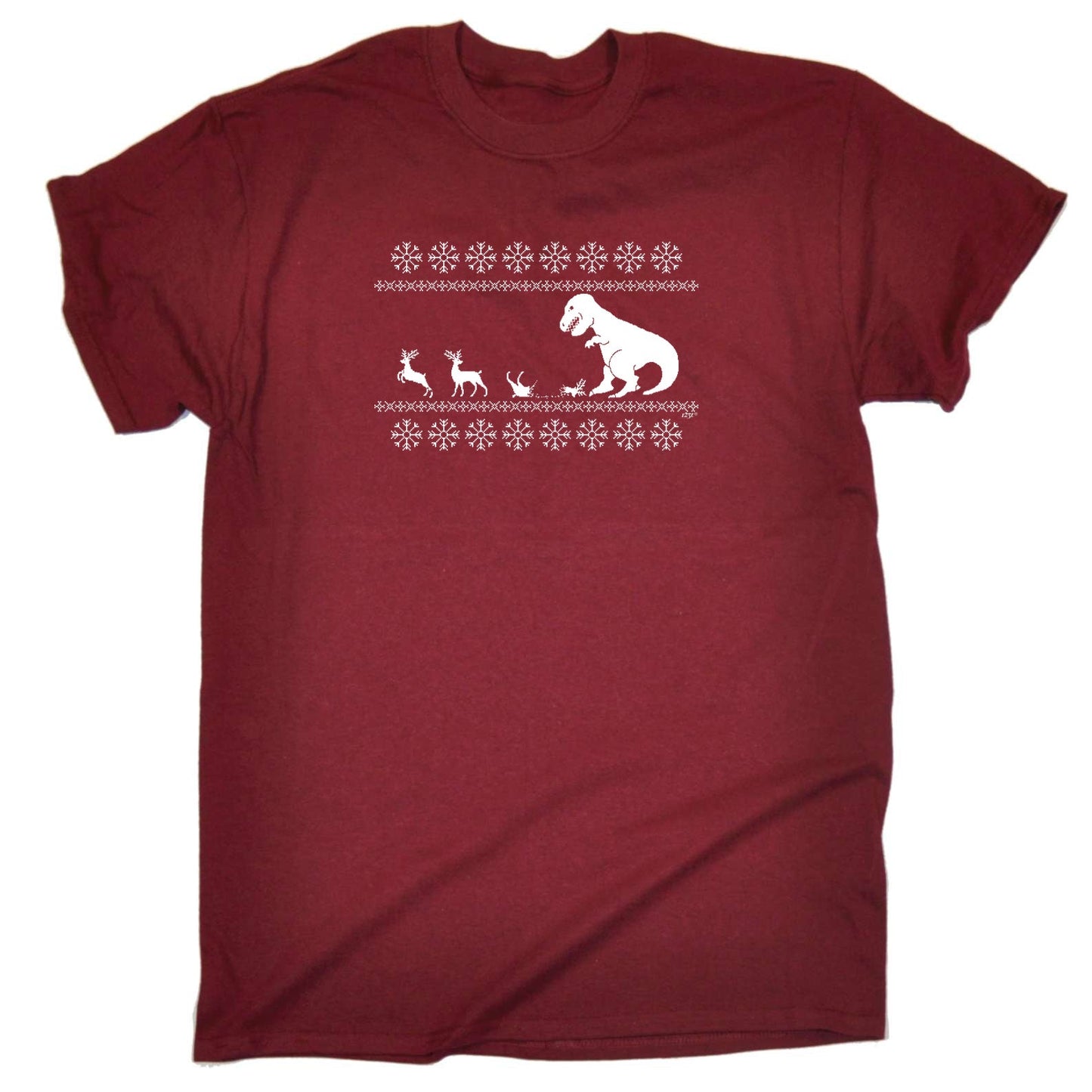 Christmas Lunch For Trex Jumper - Mens Xmas Novelty T-Shirt / T Shirt