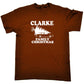 Family Christmas Clarke - Mens Xmas Novelty T-Shirt / T Shirt