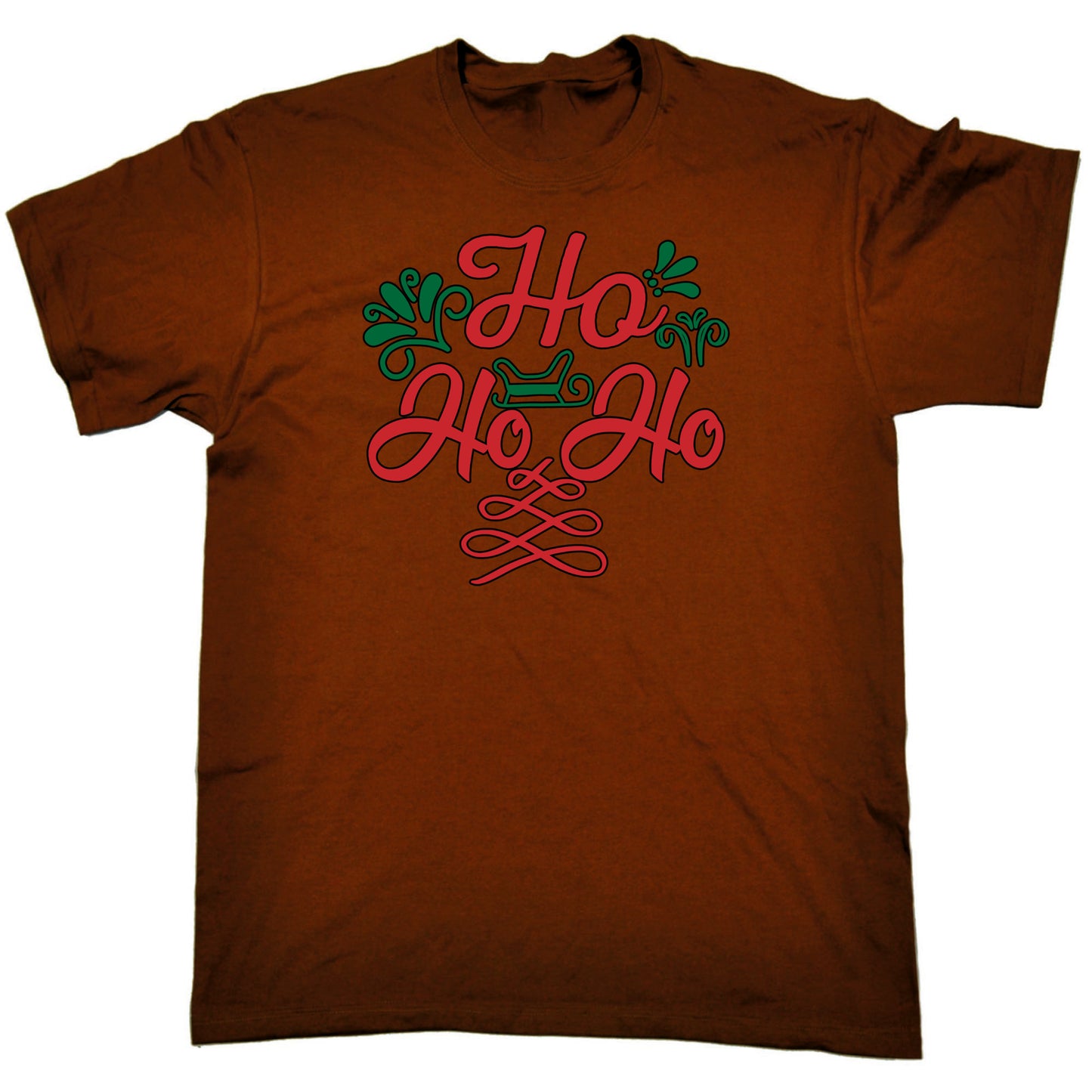 Ho Ho Ho Christmas Santa Xmas - Mens Funny T-Shirt Tshirts T Shirt