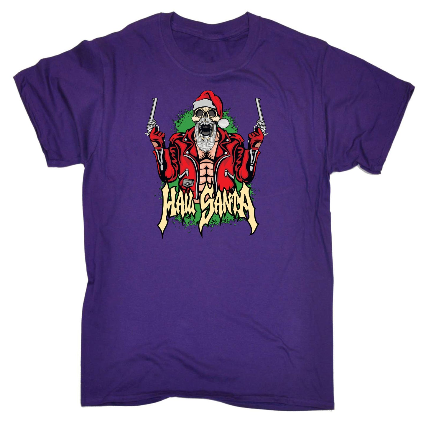 Hail Santa Christmas - Mens Funny T-Shirt Tshirts