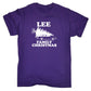 Family Christmas Lee - Mens Xmas Novelty T-Shirt / T Shirt