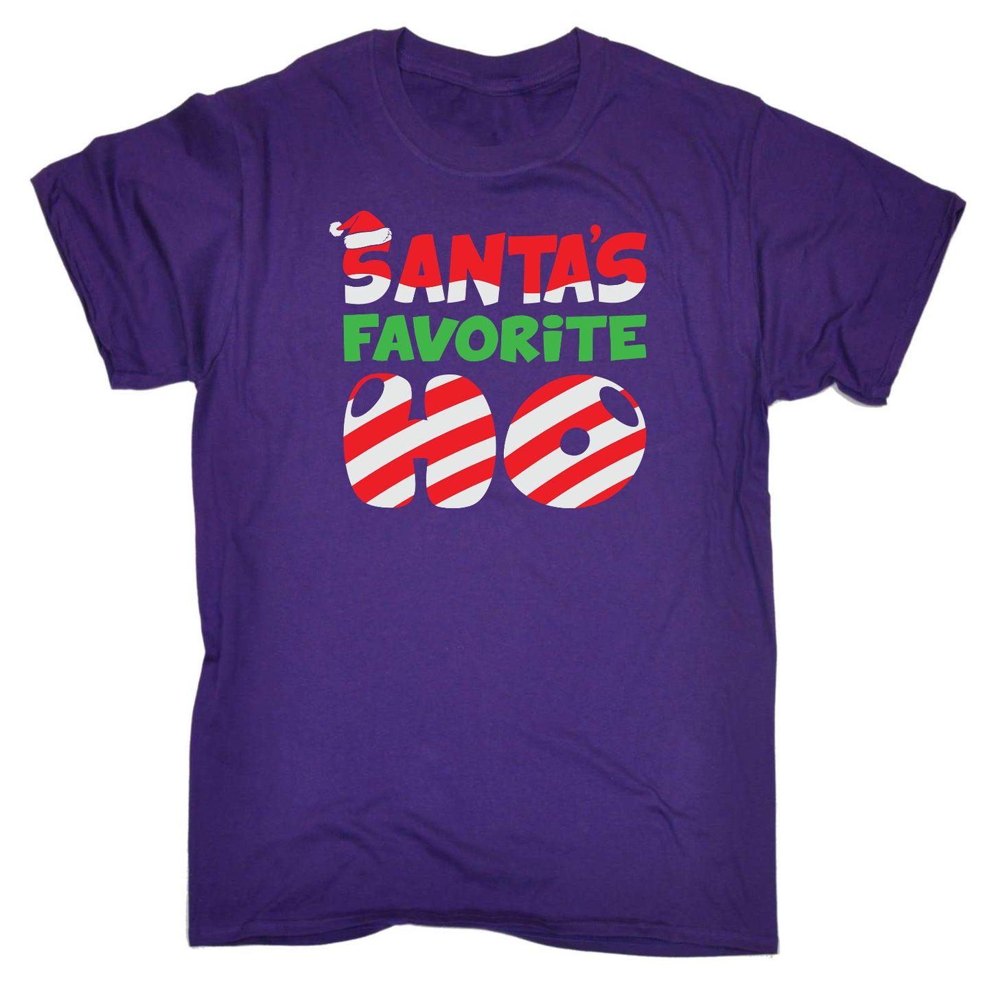 Santa Favorite Ho Christmas - Mens Funny T-Shirt Tshirts