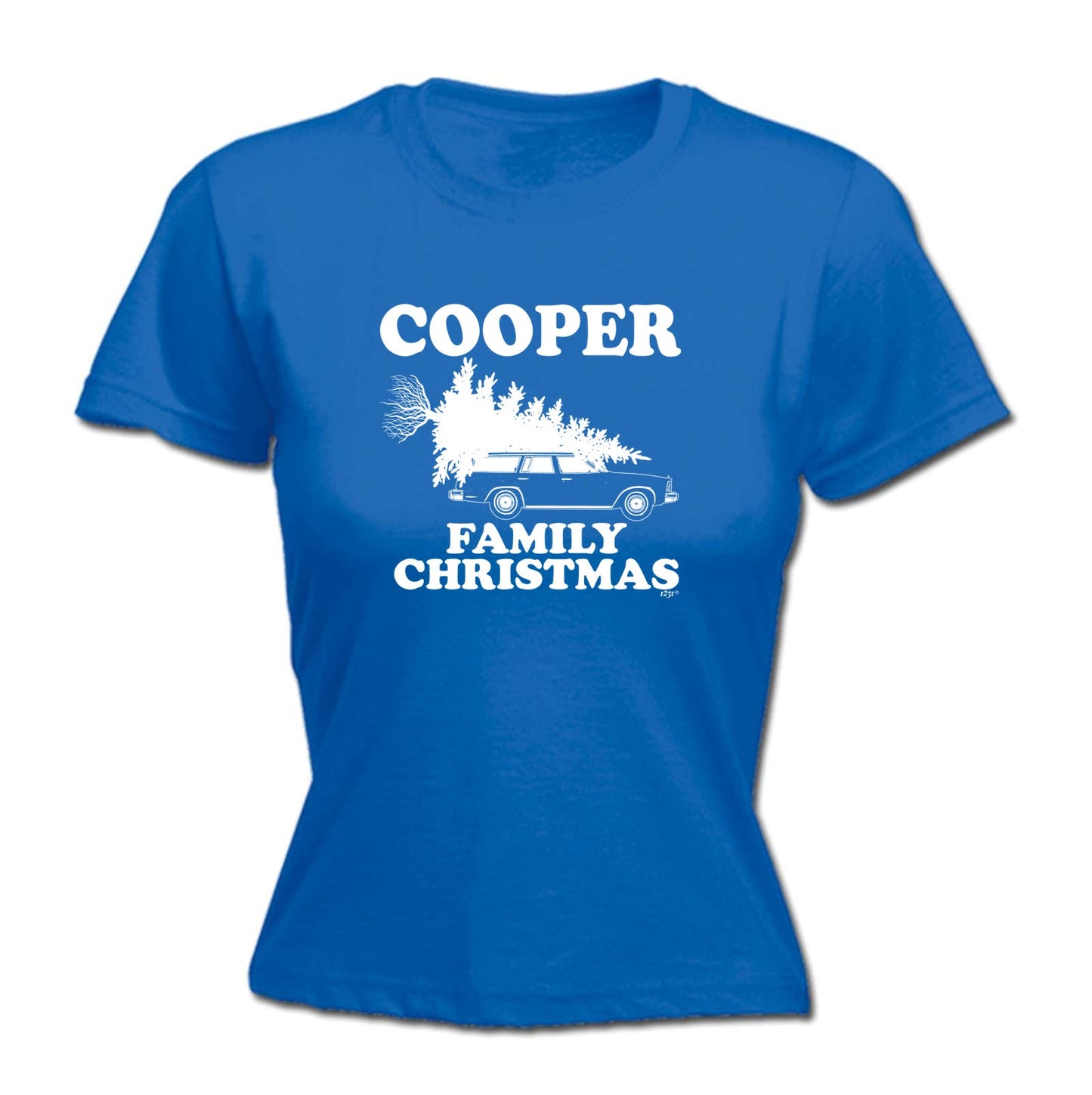 Family Christmas Cooper - Xmas Novelty Womens T-Shirt Tshirt