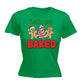 Christmas Lets Go Get Baked - Funny Womens T-Shirt Tshirt
