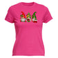 Christmas Gnomes Xmas Gnome Garden - Funny Womens T-Shirt Tshirt
