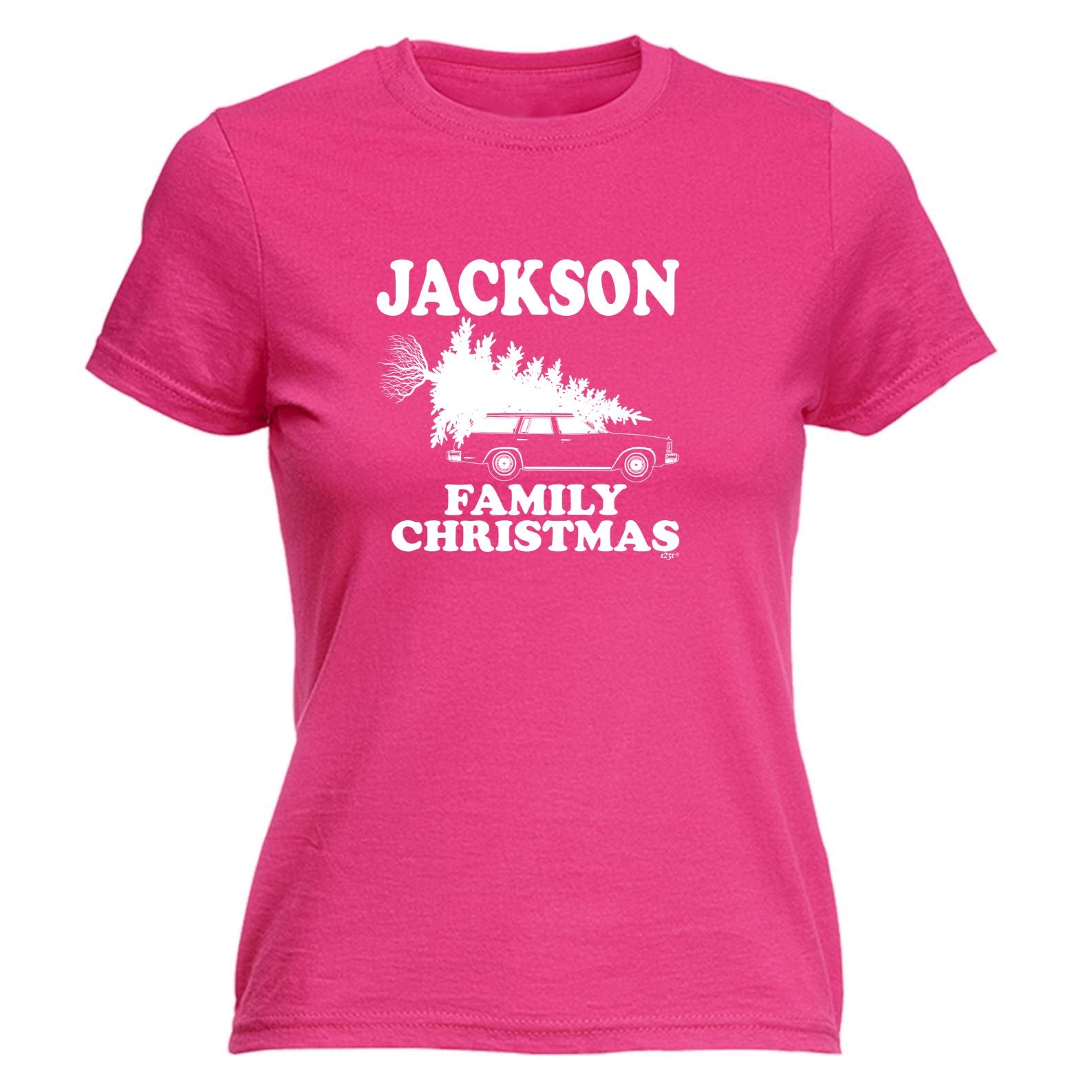 Family Christmas Jackson - Funny Womens T-Shirt Tshirt