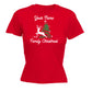 Family Christmas V2 Reindeer Tree Xmas - Funny Womens T-Shirt Tshirt