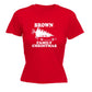 Family Christmas Brown - Xmas Novelty Womens T-Shirt Tshirt