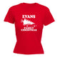 Family Christmas Evans - Xmas Novelty Womens T-Shirt Tshirt