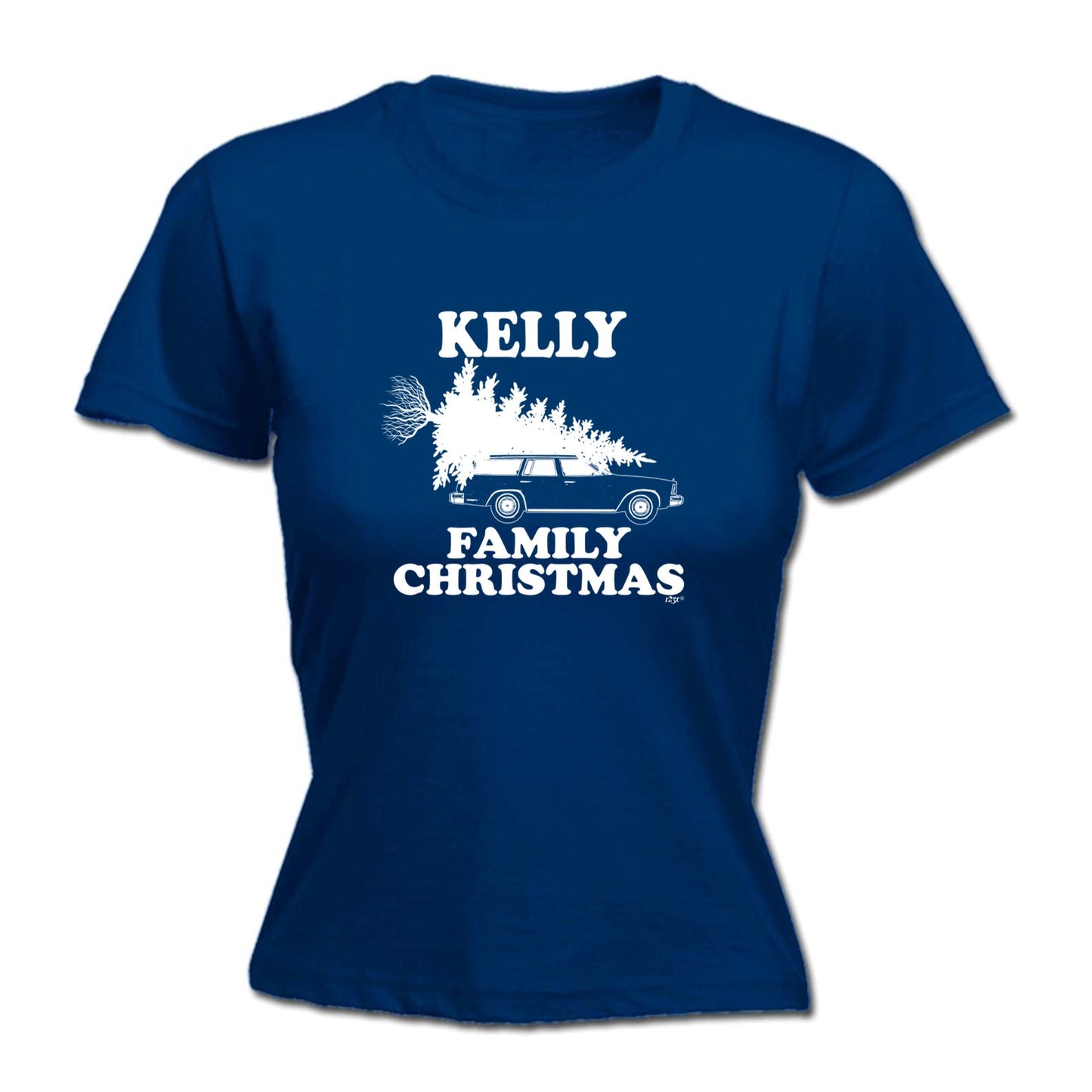 Family Christmas Kelly - Xmas Novelty Womens T-Shirt Tshirt