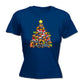 Christmas Tree Sausage Dog Puppy Xmas - Funny Womens T-Shirt Tshirt Tee Shirts