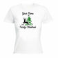 Family Christmas V2 Reindeer Tree Xmas - Funny Womens T-Shirt Tshirt