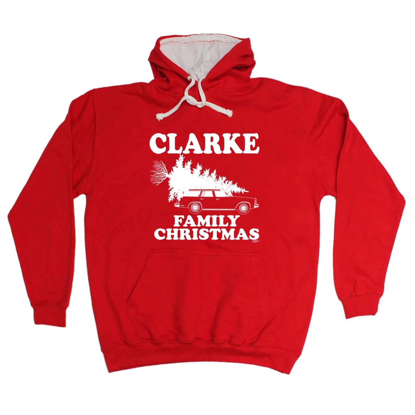 Family Christmas Clarke - Xmas Novelty Hoodies Hoodie