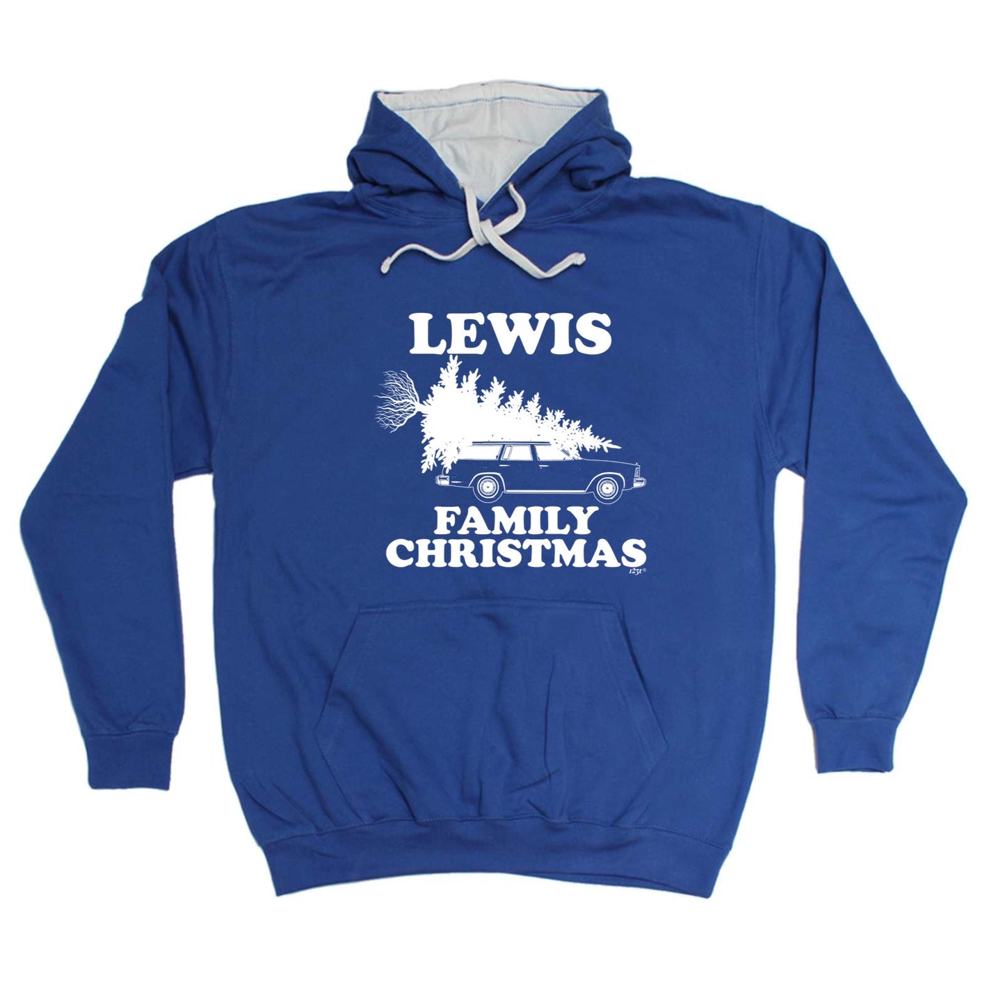 Family Christmas Lewis - Xmas Novelty Hoodies Hoodie