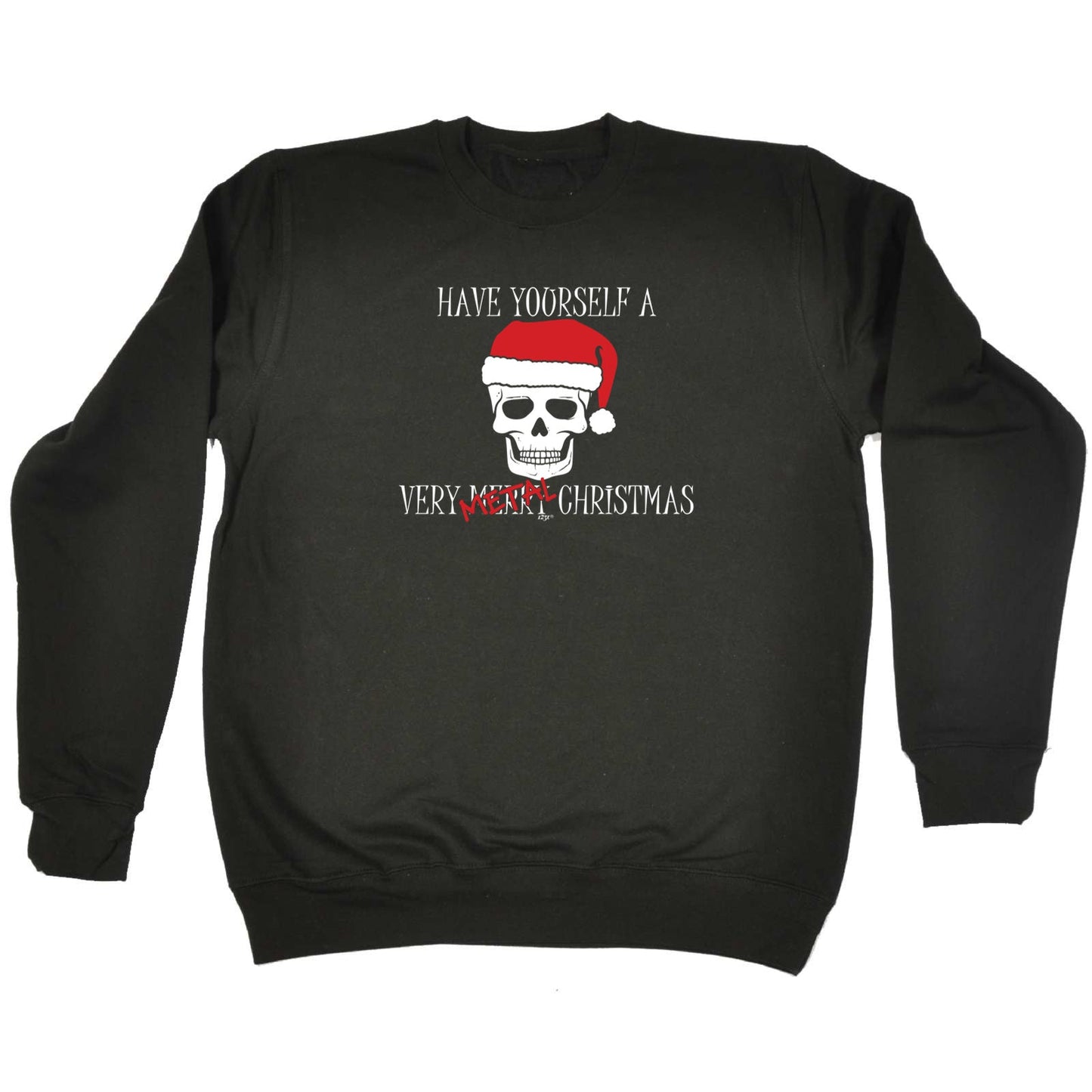 Metal Christmas - Xmas Novelty Sweatshirt