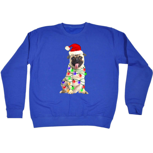 Pug Christmas Dog Xmas - Funny Sweatshirt
