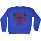 Ho Ho Ho Christmas Santa Xmas - Funny Novelty Sweatshirt