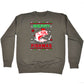 Merry Fishmas Christmas Xmas Fish Fishing - Funny Novelty Sweatshirt