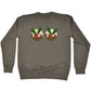 Christmas Pudding B  Bie - Xmas Novelty Sweatshirt
