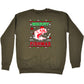 Merry Fishmas Christmas Xmas Fish Fishing - Funny Novelty Sweatshirt