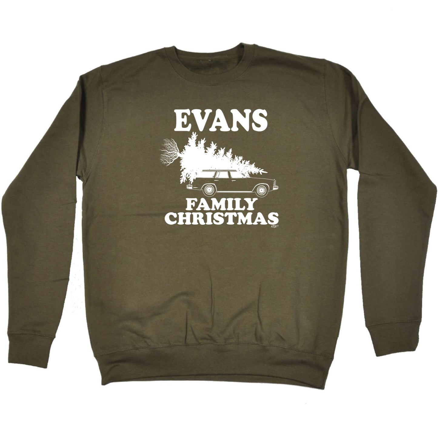 Family Christmas Evans - Xmas Novelty Sweatshirt