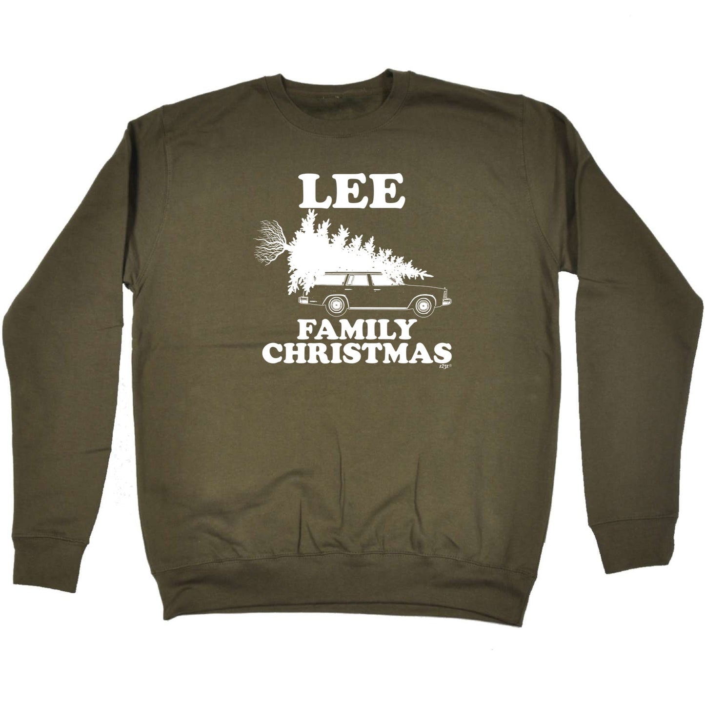 Family Christmas Lee - Xmas Novelty Sweatshirt