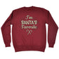 Im Santas Favorite Christmas Xmas - Funny Novelty Sweatshirt