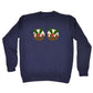 Christmas Pudding B  Bie - Xmas Novelty Sweatshirt