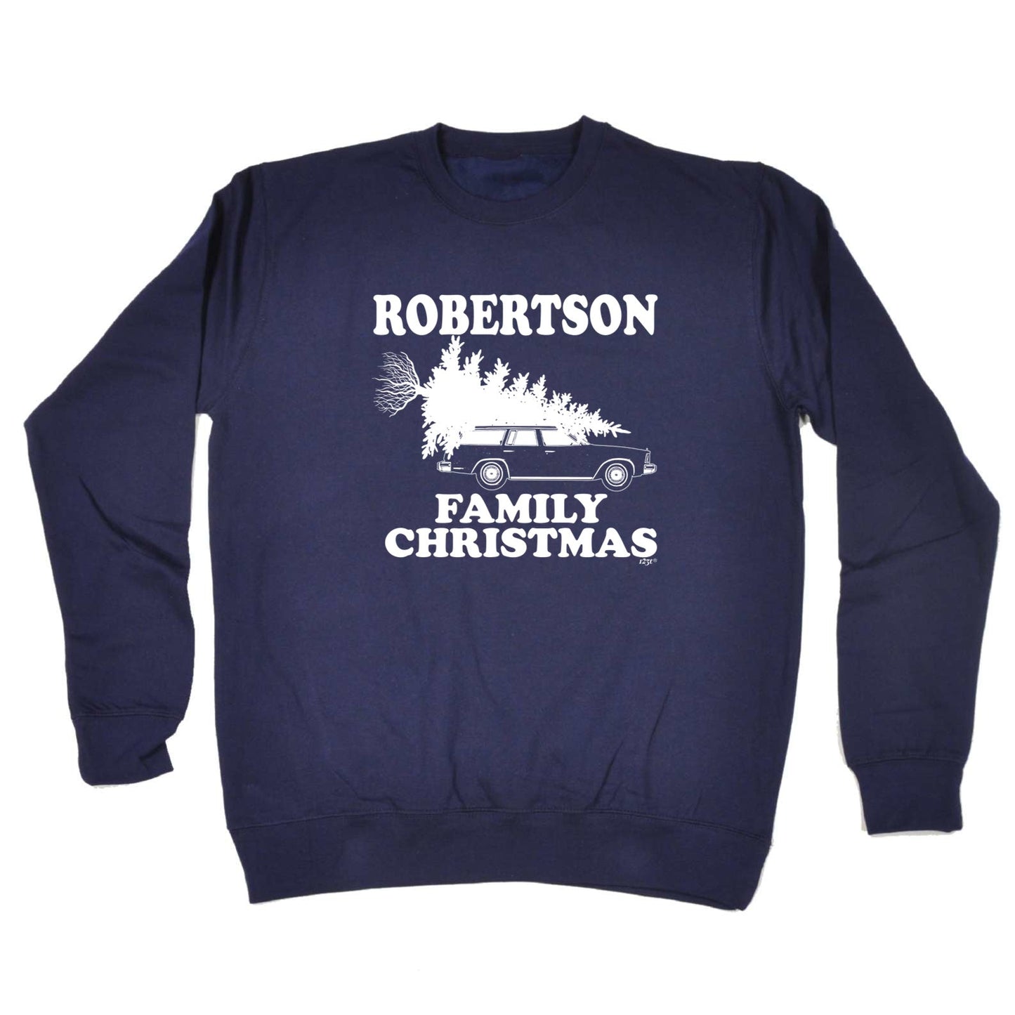 Sailing  Family Christmas Robertson - Xmas Novelty Sweatshirt
