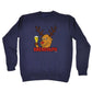 Brewdolph Christmas Beer - Funny Sweatshirt