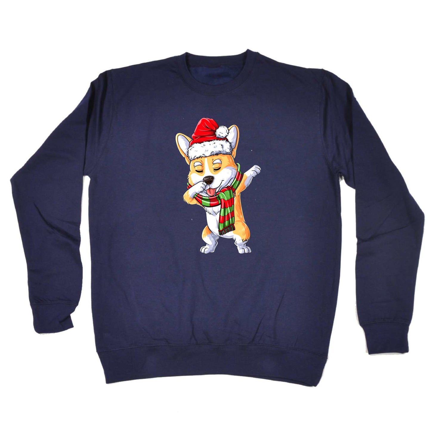 Corgi Dance Christmas Xmas - Funny Novelty Sweatshirt